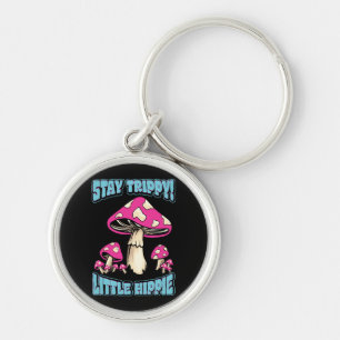Bleib Trippy! Kleiner Hippie Schlüsselanhänger