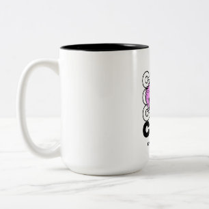 Bleib überall cool SVG PNG PDF rosa Hund Sonnenbri Zweifarbige Tasse