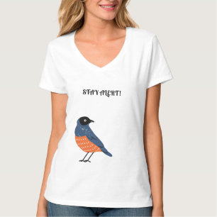 Bleib wach T-Shirt – Motivierendes Grafik-T-Shirt