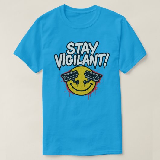 BLEIB WACHSAM - BSQS T-Shirt (Design vorne)