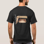 Bleib wachsam – Der rote Blick T-Shirt (Rückseite)