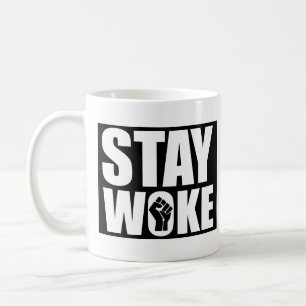 Bleib wachsam kaffeetasse