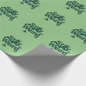Bleib Weird Monster Geschenkpapier (Ecke)