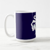 Bleib Weird Monster Kaffeetasse (Links)