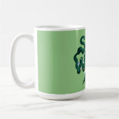 Bleib Weird Monster Kaffeetasse (Links)
