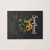 Bleib wie eine Sonnenblume Puzzle (Horizontal)