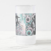 Bleib Wild Cowgirl Frostatte Tasse (Mittel)