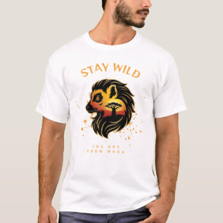 Bleib wild, du bist aus Mada | Madagaskar Fossa T-Shirt
