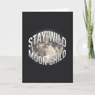 Bleib wild, Mondkind, Vollmond am Himmel Karte