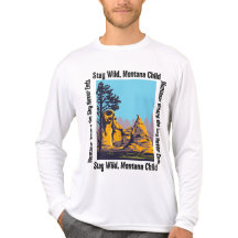 Bleib wild, Montana-Kind | Rustikale westliche Nat