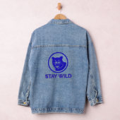 Bleib Wild Panther Jeansjacke (Hangar)