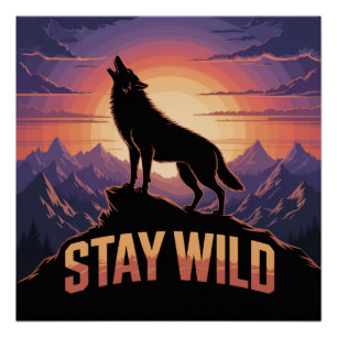 Bleib wild poster