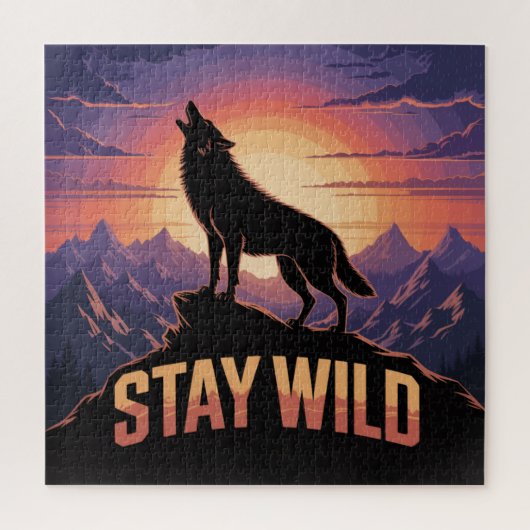 Bleib Wild Puzzle (Vertikal)