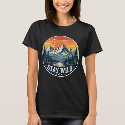 Bleib wild T-Shirt (Vorderseite)