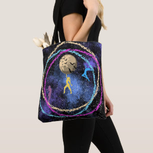 Bleib wild - Tanz Mondgalaxie Tasche