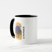 Bleib wild und staune tasse (Vorderseite Links)