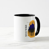 Bleib wild und staune tasse (VorderseiteRechts)