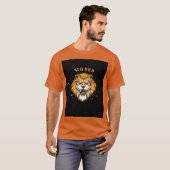Bleib wild Zitat T-Shirt  (Vorne ganz)