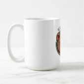 Bleib Wütender Bär Kaffeetasse (Links)