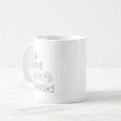 Bleib Zu Hause Hunde-Elternteil _ Hunde-Eltern-Mod Kaffeetasse (Vorderseite Links)