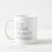 Bleib Zu Hause Hunde-Elternteil _ Hunde-Eltern-Mod Kaffeetasse (Links)