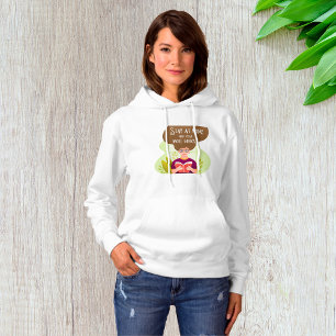 Bleib zu Hause, lies mehr Bücher, Bücherliebhaber Hoodie