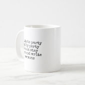Bleib-zu-Hause-Sermon Lustiger Pastor Prediger Min Kaffeetasse (Vorderseite Links)