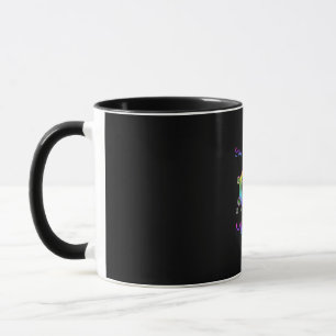 Bleibe 1,50 m von meinem Bubble-Hundegeschenk für Tasse