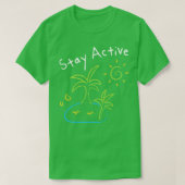 Bleibe Active TShirt (Design vorne)