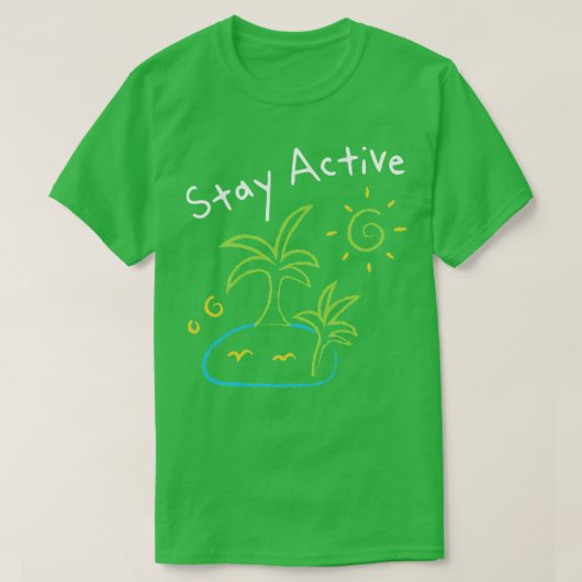 Bleibe Active TShirt (Design vorne)