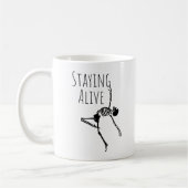 Bleibe Alive Halloween Kaffeetasse (Links)