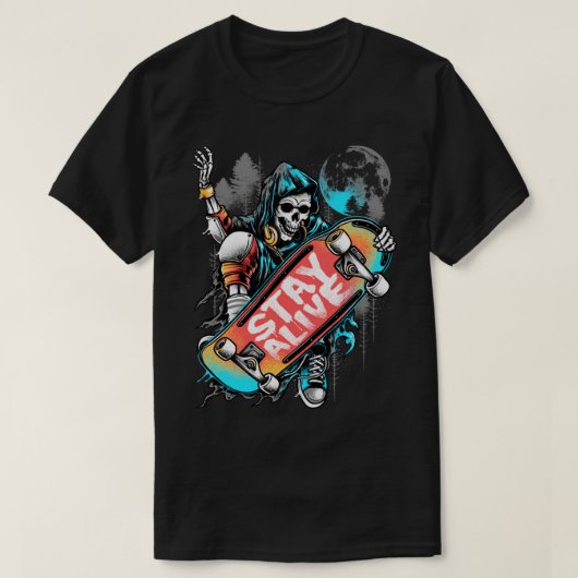 Bleibe Alive T-Shirt (Design vorne)