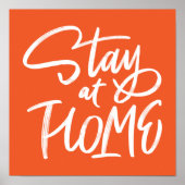 Bleibe auf Zuhause Poster (Vorne)