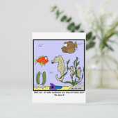 Bleibe auf Zuhause Vater Postkarte (Stehend Vorderseite)