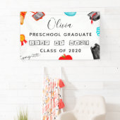 "Bleibe auf Zuhause"Vorschule Abschluss 2020 Banner (Insitu)