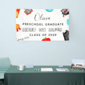 "Bleibe auf Zuhause"Vorschule Abschluss 2020 Banner (Messeveranstaltung)