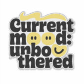 Bleibe Aufkleber (Vorderseite)