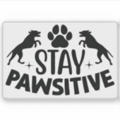 bleibe Aufkleber (Vorderseite)