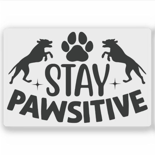 bleibe Aufkleber (Vorderseite)