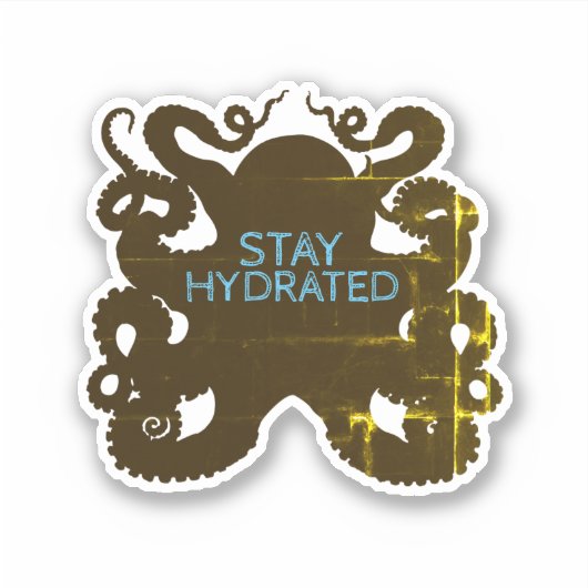 Bleibe Aufkleber (Vorderseite)