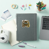Bleibe Aufkleber (iPad Hülle)