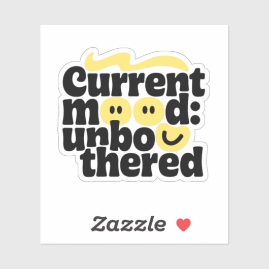 Bleibe Aufkleber (Blatt)