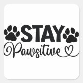 bleibe Aufkleber (Vorderseite)