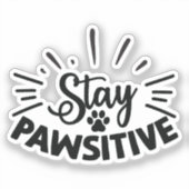 bleibe Aufkleber (Vorderseite)