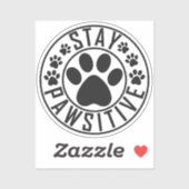 bleibe Aufkleber (Blatt)