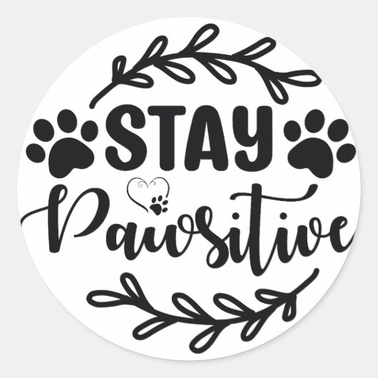 bleibe Aufkleber (Vorderseite)