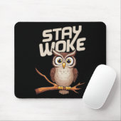 Bleibe Aufkleber Mousepad (Mit Mouse)