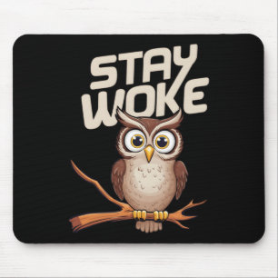 Bleibe Aufkleber Mousepad