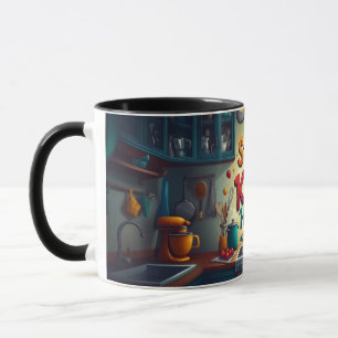 Bleibe aus der Tasse der Küche - es ist mein glück