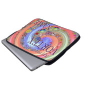 Bleibe aus meinem VORTEX Personalisiert Laptopschutzhülle (Vorne Knopf)